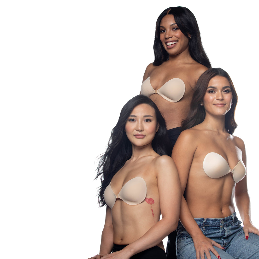 Braza Galore strapless backless reusable adhesive push up bra – view 6