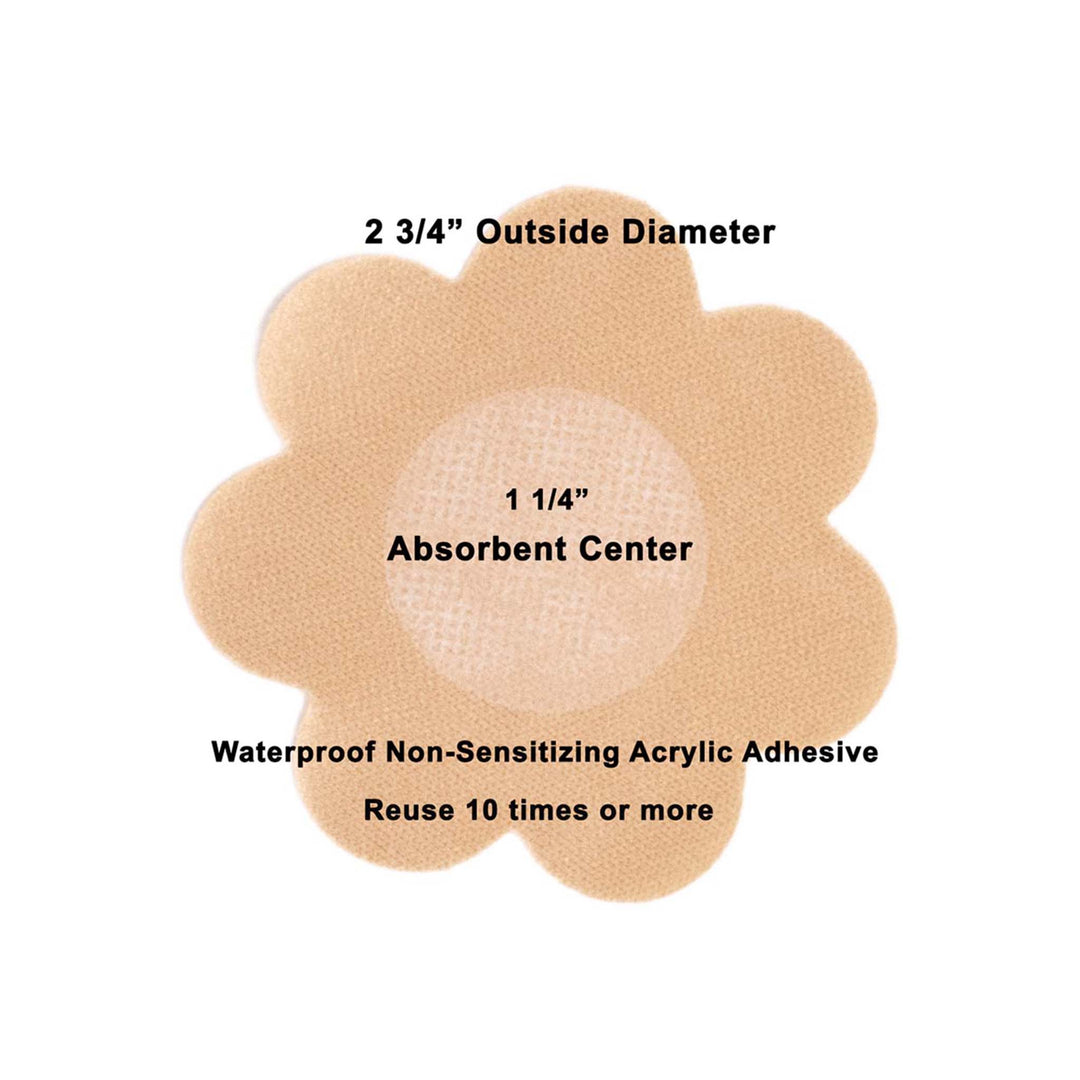 SWIM PETAL TOPS - REUSABLE NIPPLE COVERS FOR SWIMWEAR