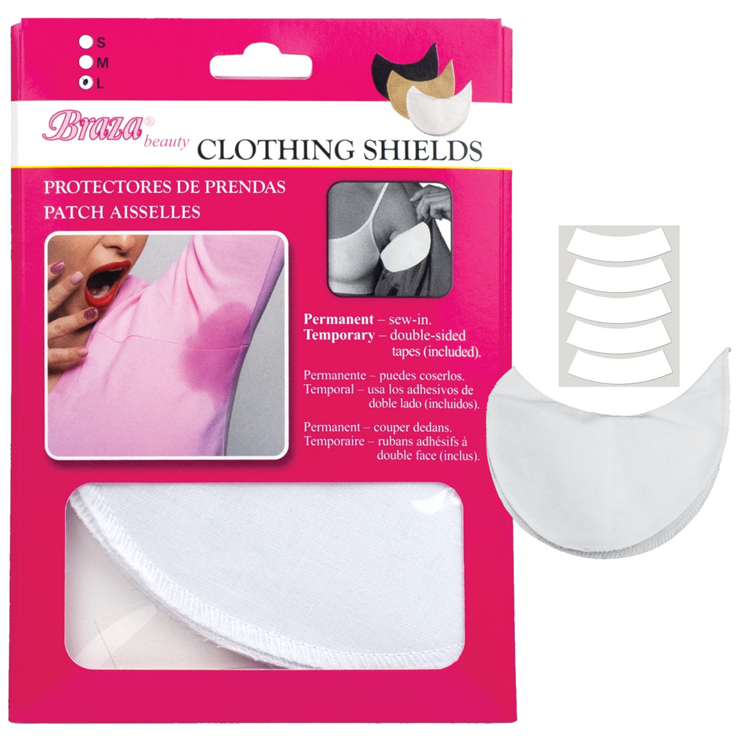 Braza Clothing Shields underarm sweat pads dress shields – product view