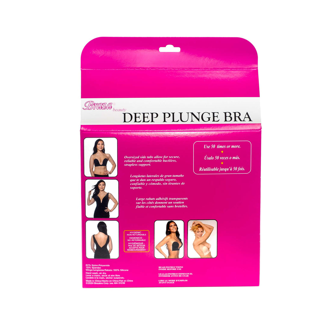 Deep Plunge - Strapless Backless Bra