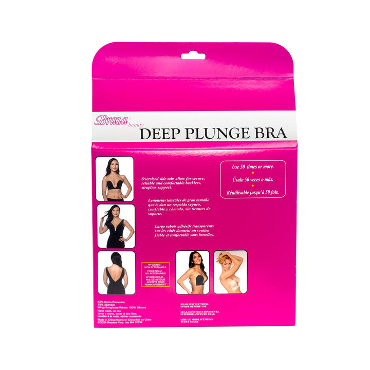 Deep Plunge - Strapless Backless Bra