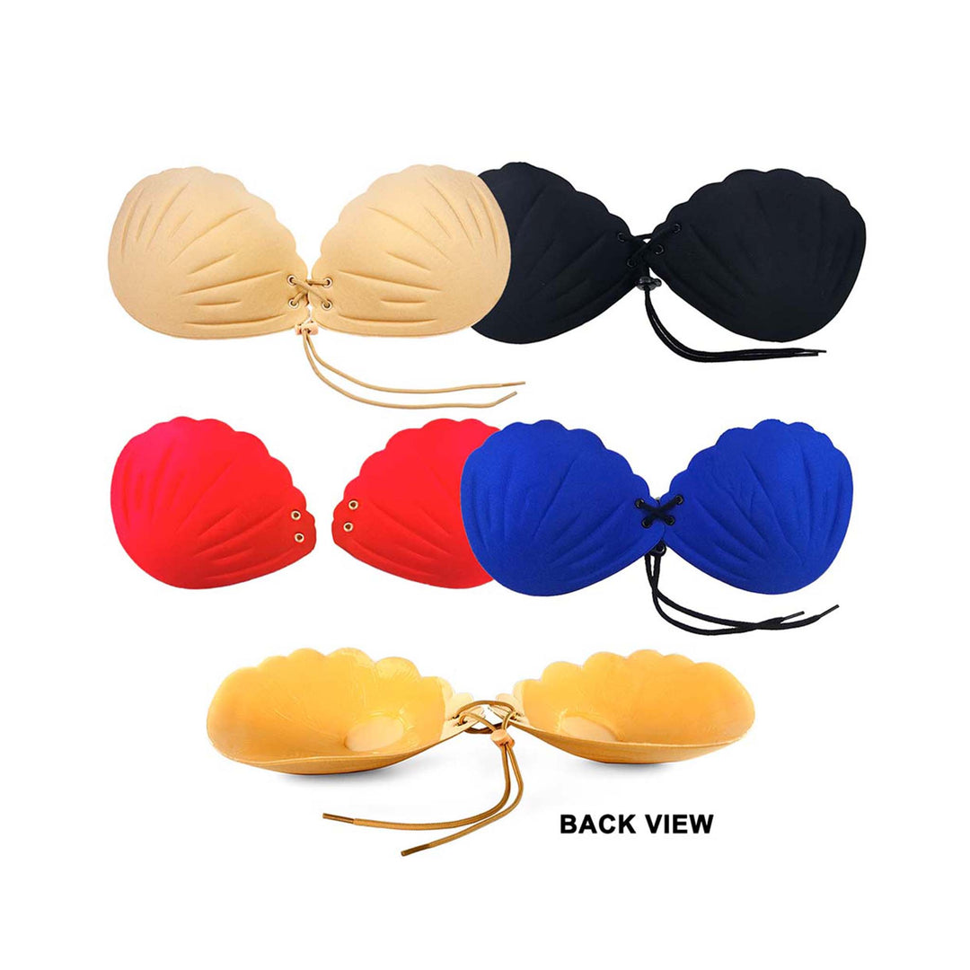 SHE SHELLS - REUSABLE STICK ON BRA - SWIM PACKAGING