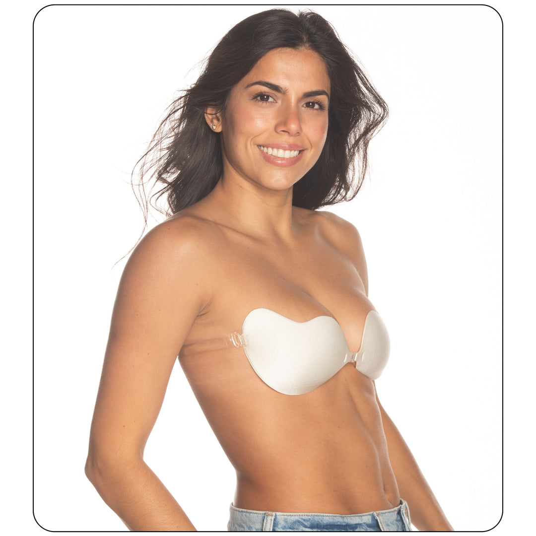 Braza Super Bra strapless backless adhesive bra with optional strap – packaging