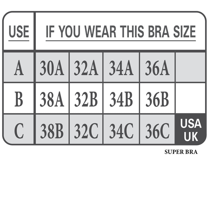 Braza Super Bra strapless backless adhesive bra with optional strap – view 5