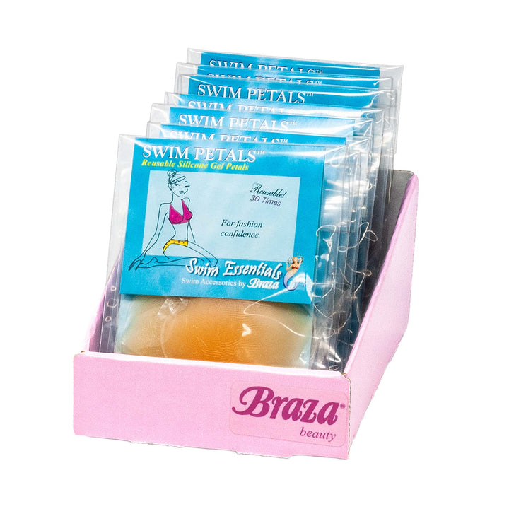 SWIM SILICONE GEL PETALS® - REUSABLE NIPPLE COVERS