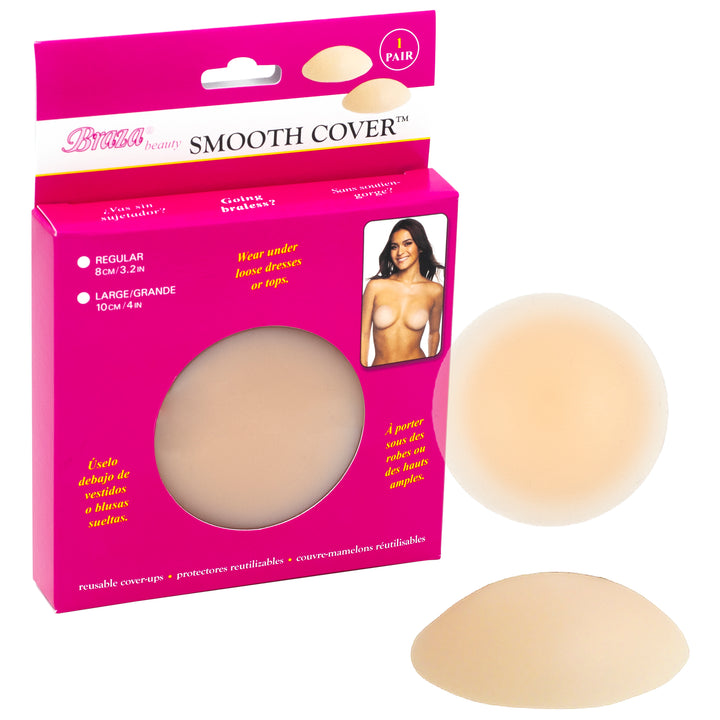 Braza Smooth Cover silicone nipple covers regular 3.2 inch – product view