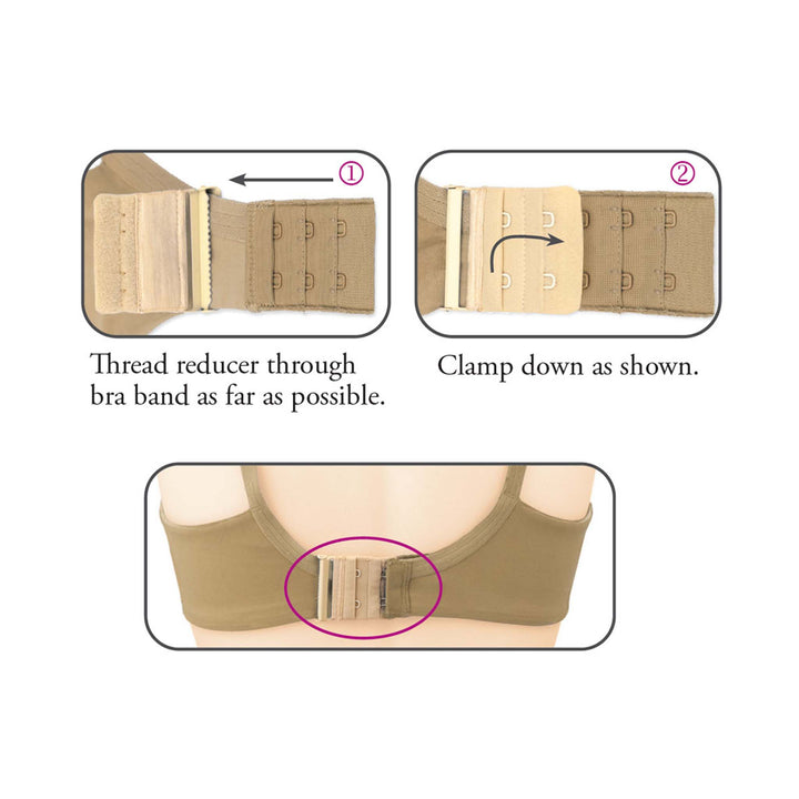 Braza Bra Band Reducer to tighten loose bra back bands – packaging