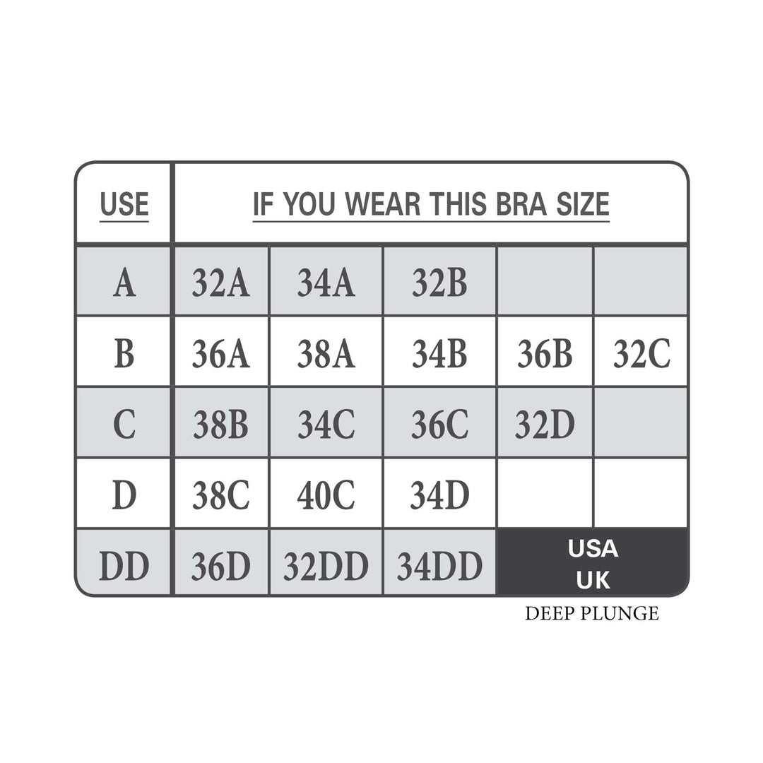 Deep Plunge - Strapless Backless Bra