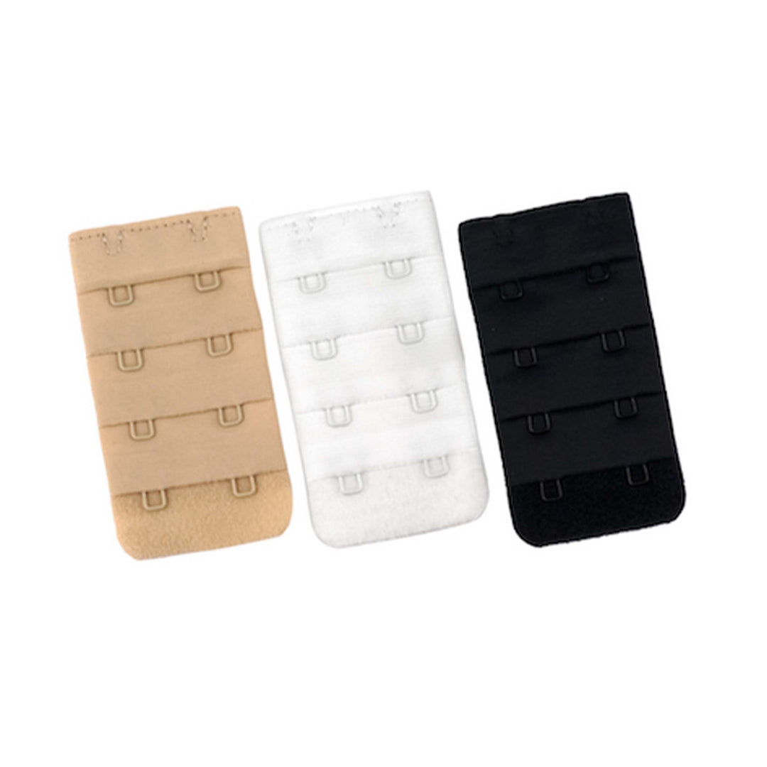 Braza Bra Extenders 12-Pack bulk hook extenders brushed nylon