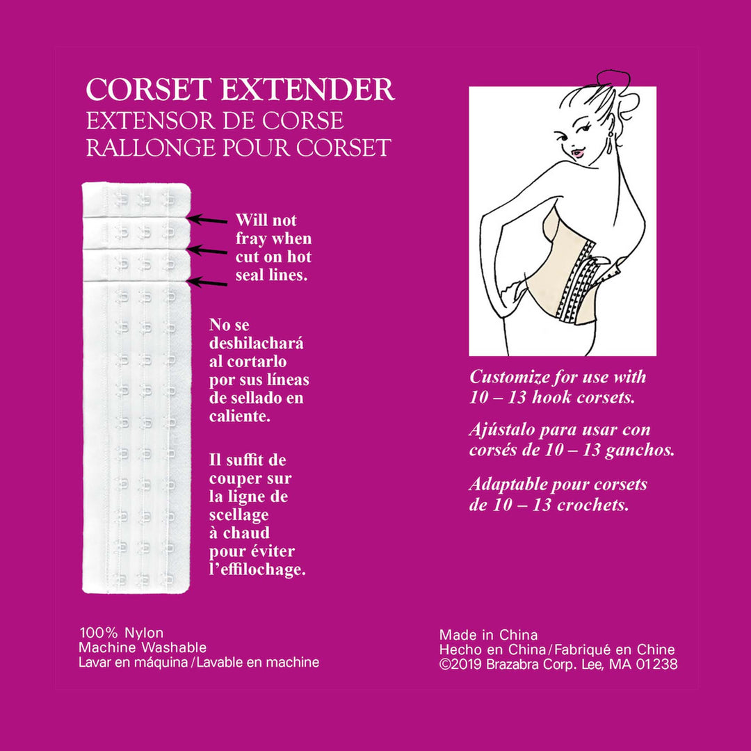 Braza Corset Extender hook extender for tight corsets – view 5