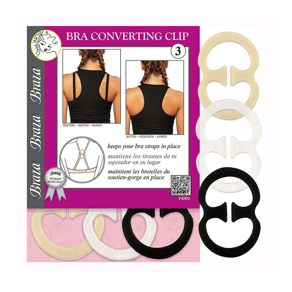 Braza Bra Converter Clip racerback clip for bra straps