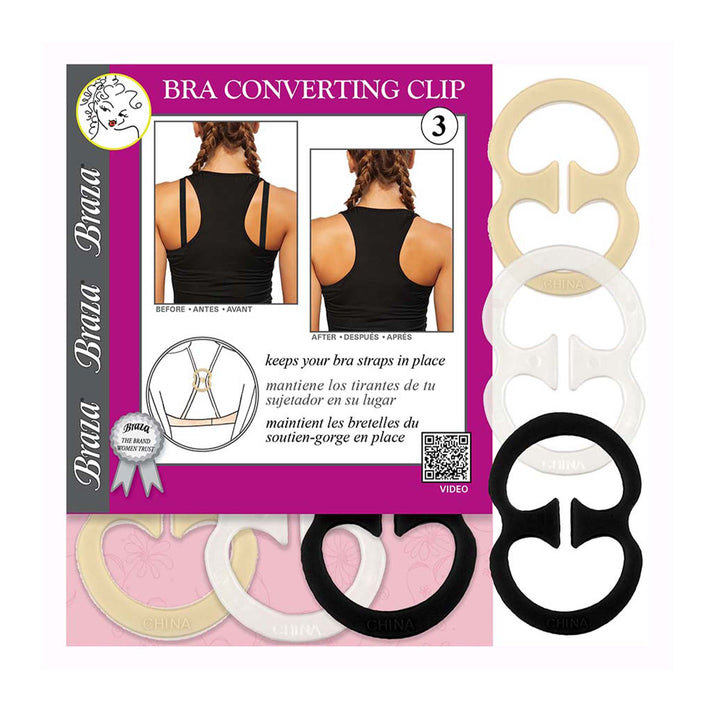 Braza Bra Converter Clip racerback clip for bra straps