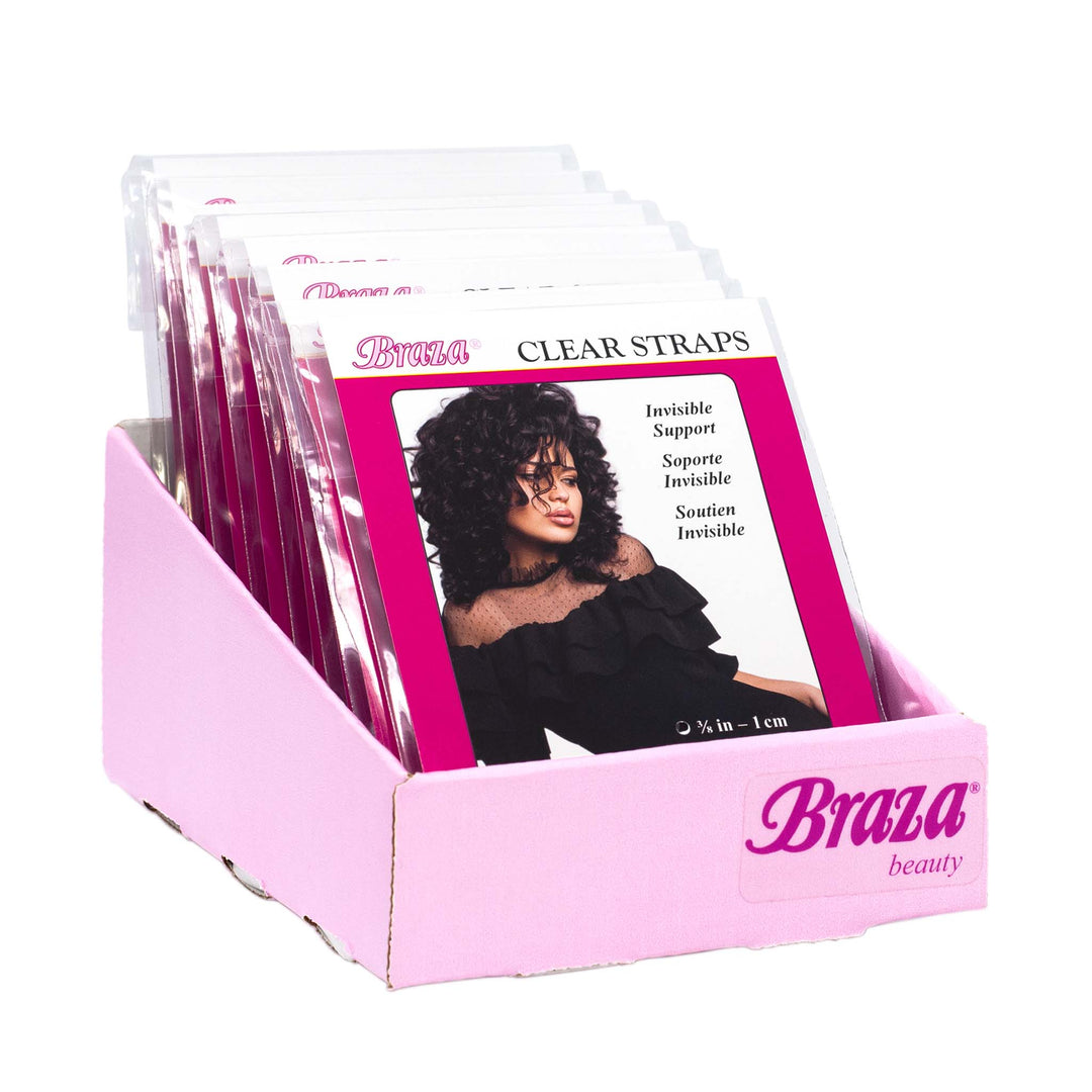 Braza Clear Bra Straps invisible replacement bra straps