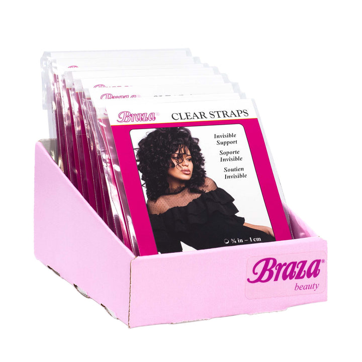 Braza Clear Bra Straps invisible replacement bra straps