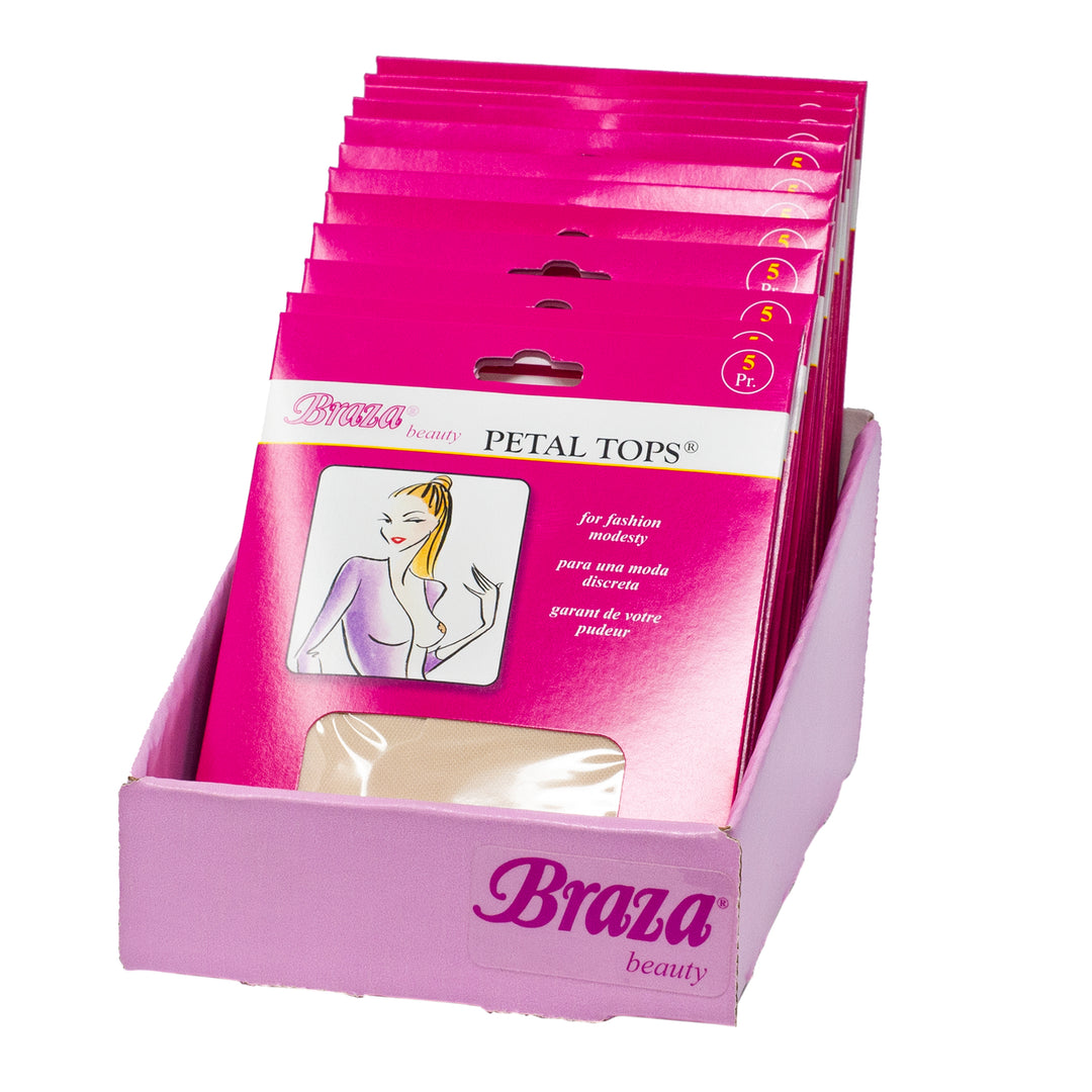 Braza Petal Tops Disposable nipple covers multi-pack