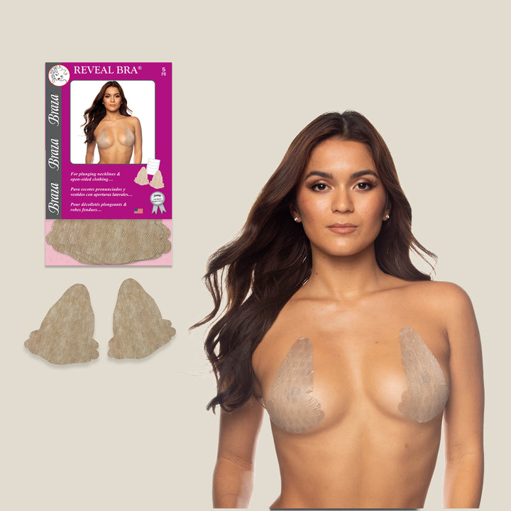Reveal Bra® - Disposable Adhesive Bra (3 PR in 1 Pack)
