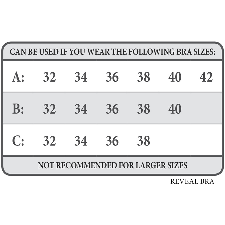 Braza Reveal Bra disposable strapless backless adhesive bra 3 pack – packaging