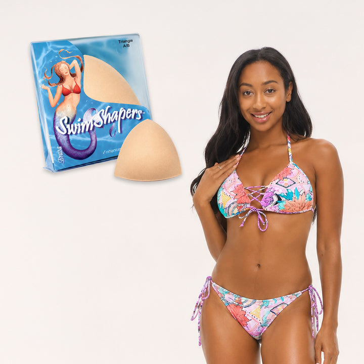 SWIM SHAPERS®  Push Up Triangle Pad