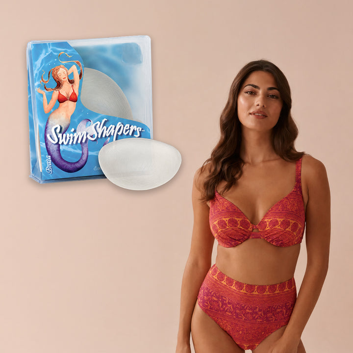 SWIM SHAPER SILICONE ADD-A-SIZE BREAST ENHANCEMENT PUSH UP PAD