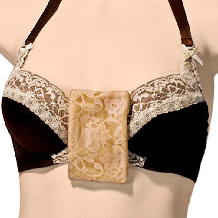 Braza Secret Stash hidden bra pocket for cash and cards – view 5
