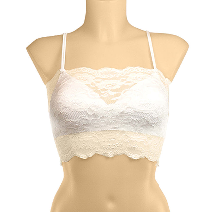 Braza Sheerly Fabulous stretchy lace camisole bra cover – packaging