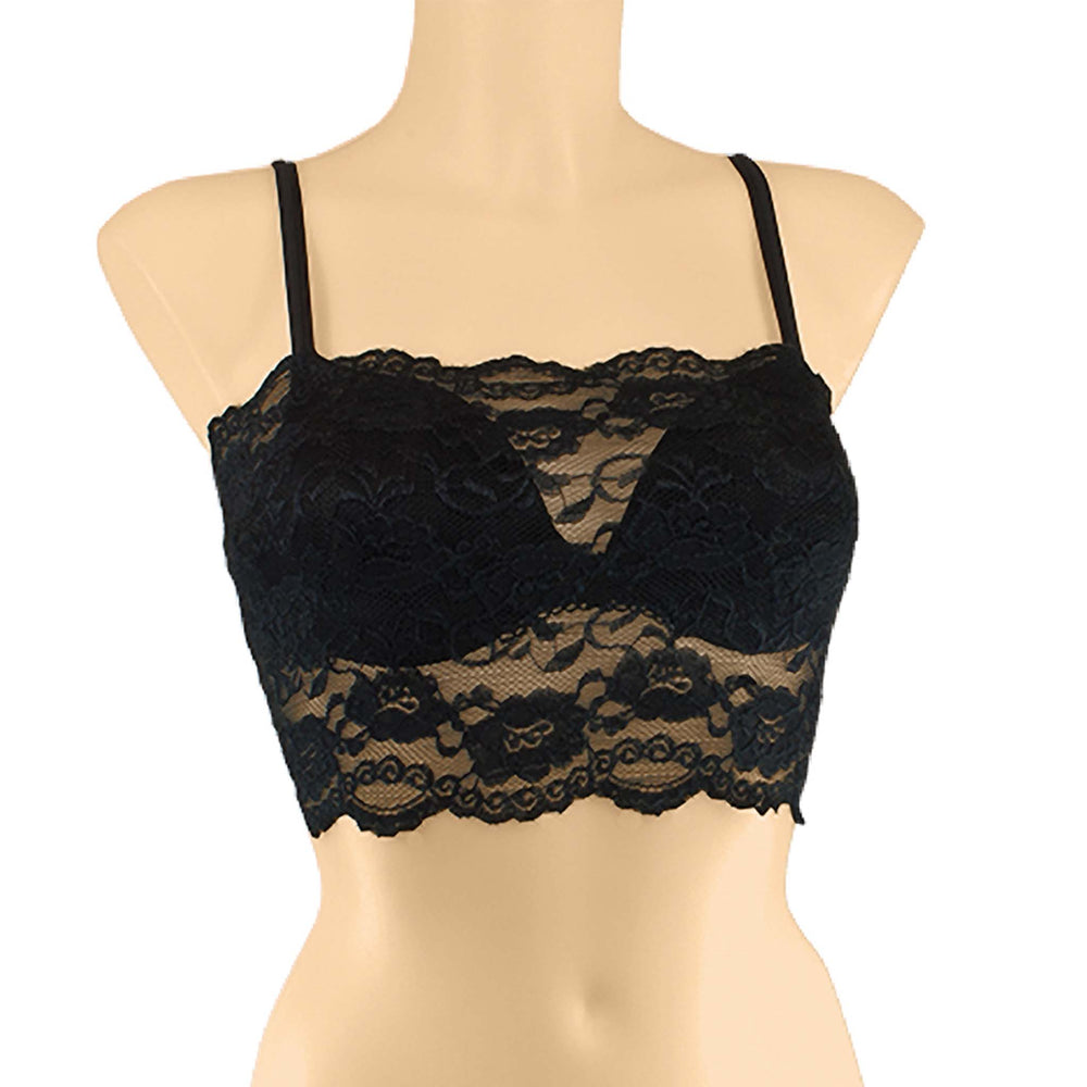 Braza Sheerly Fabulous stretchy lace camisole bra cover – view 4