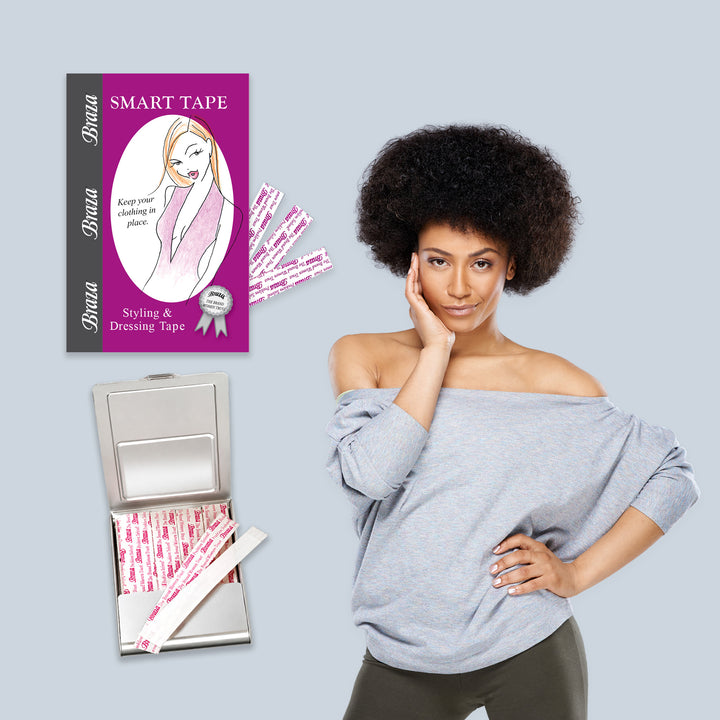 Smart Tape® Compact - Adhesive Clothing Tape Strips
