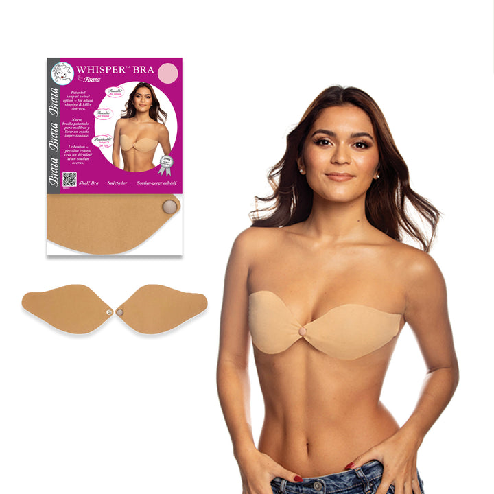 Whisper Bra® - Strapless Silicone Adhesive Bra