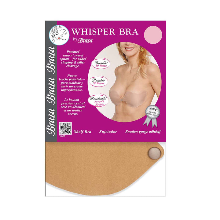 Whisper Bra® - Strapless Silicone Adhesive Bra