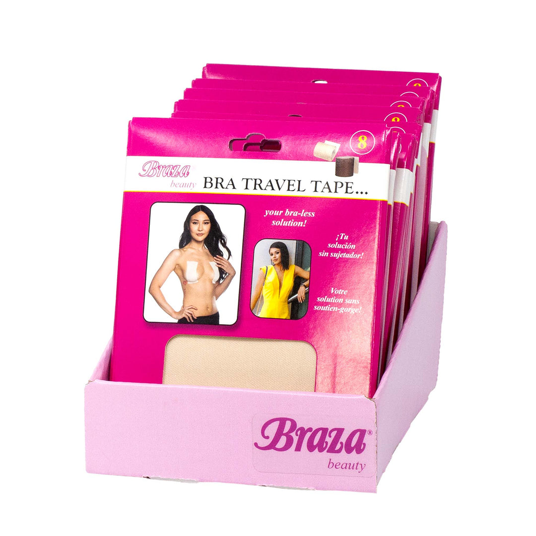 Braza Bra Travel Tape skin-safe body tape strips