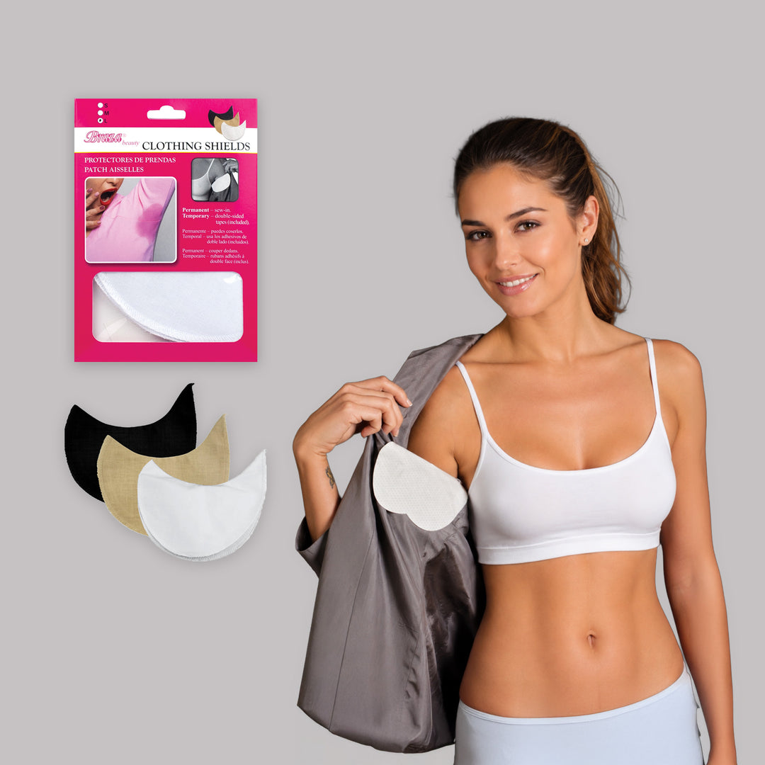Braza Clothing Shields – underarm sweat pads and dress shields