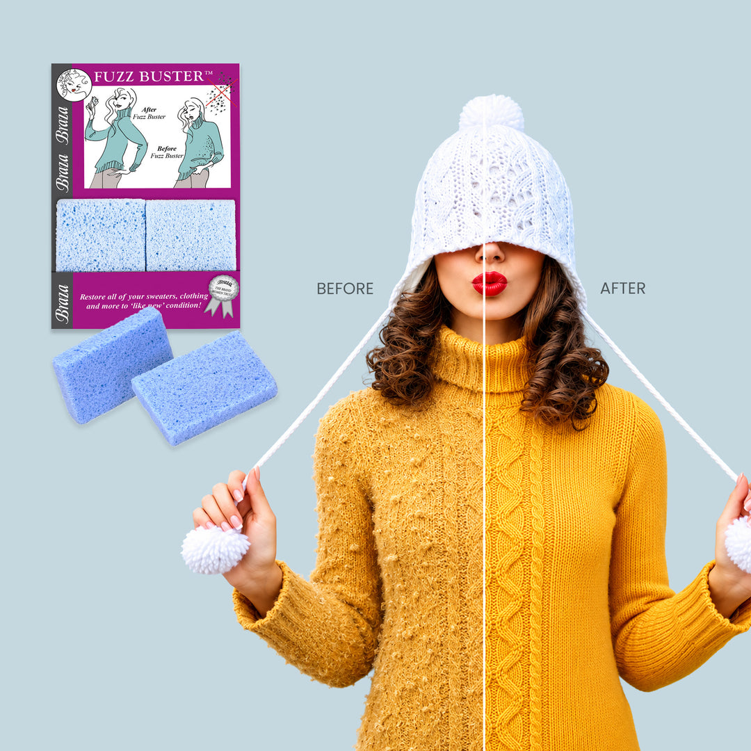 Braza Fuzz Buster – sweater pill remover pumice stone