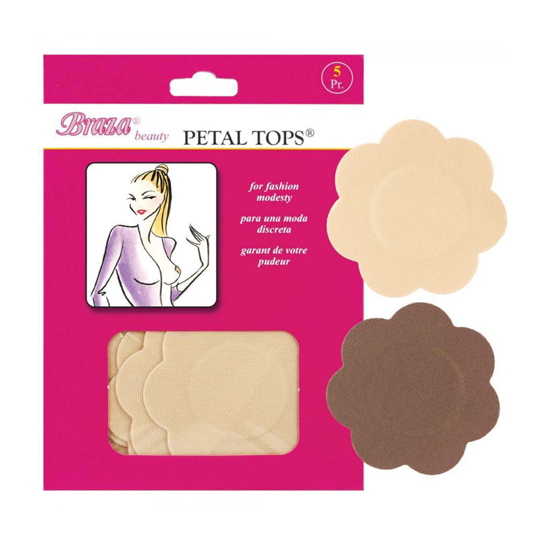 Braza Petal Tops Disposable Nipple Covers – adhesive disposable nipple pasties